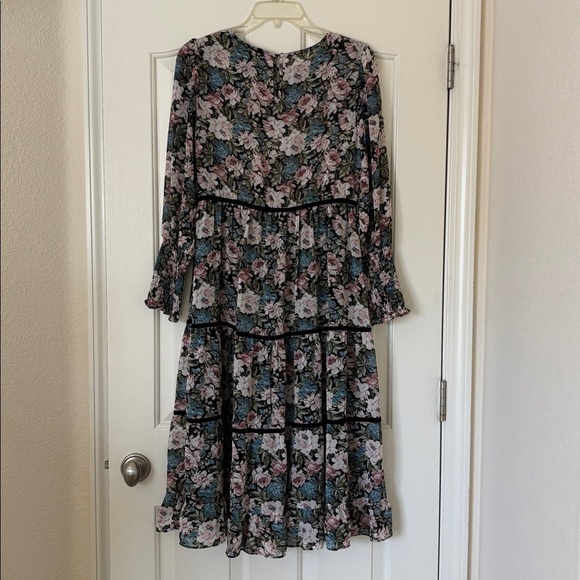 En Saison Floral Print Midi-Dress Size XS - Picture 9 of 14